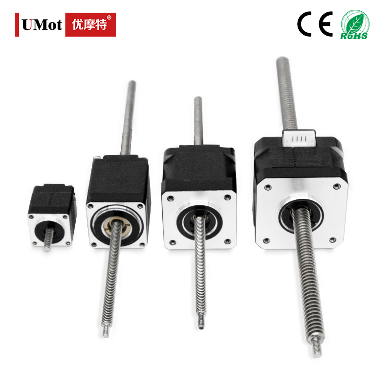 Lead Screw Stepper - UMOT Lineer Aktüatör Step Motor Nema8/Nema11/Nema14/Nema17/Nema23