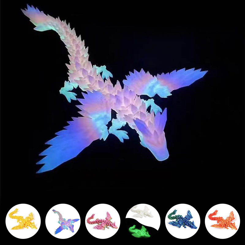 3D Printing Lizard - 3D Baskılı Dinozor Hareketli Echinosaurus Heykelcik