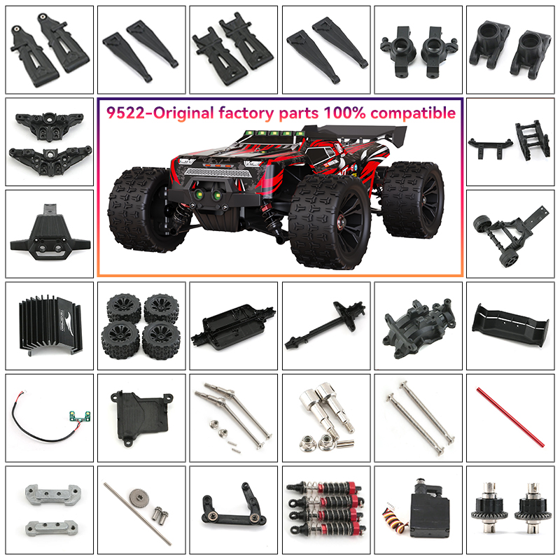 Lead Screw Stepper - 9522 50KM/H Yüksek Hızlı RC Otomobil