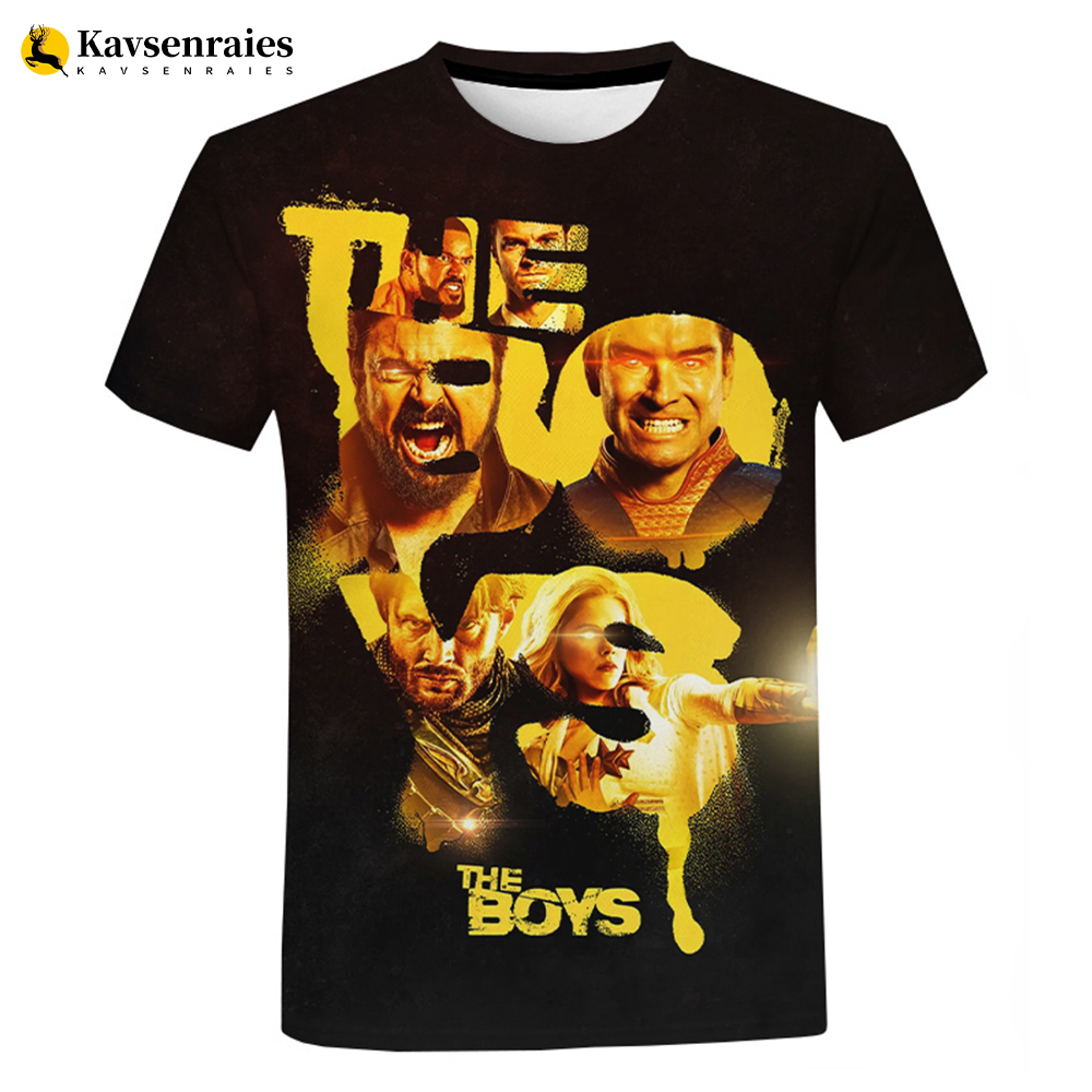 3D Printing Industrial - TV serisi Boys 3D T Shirt