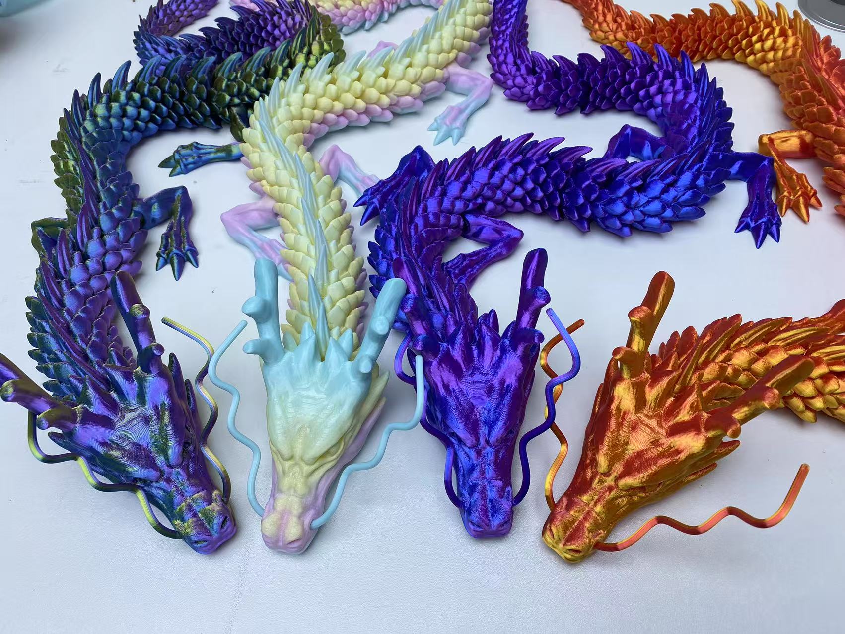 3D Printing Lizard - 60cm 3D Baskı Ejderha Oyuncak Çin