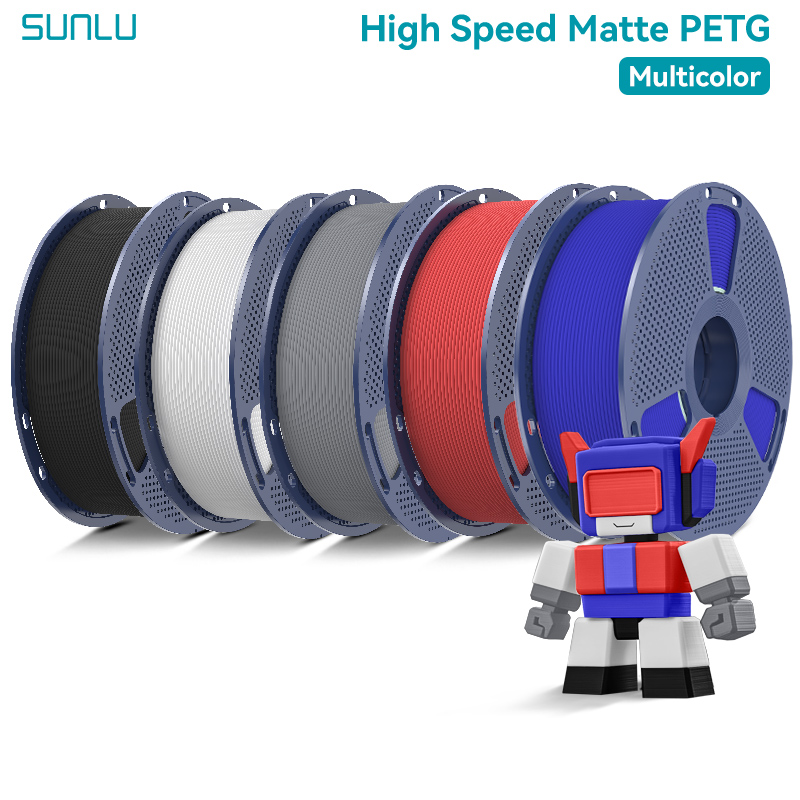 3D Printing Fdm - SUNLU 5KG Mat PETG Yüksek Hızlı