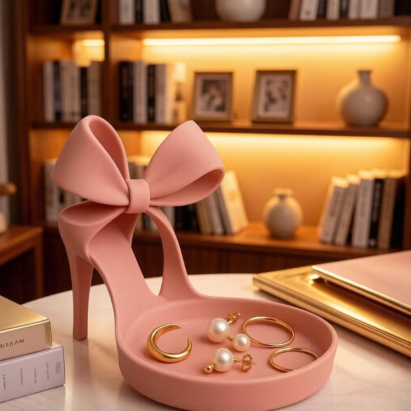 3D Printing Jewellery - 3D Baskılı Yüksek Topuklu Ayakkabı Şeklinde
