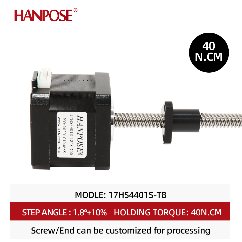 Nema17 Step Motor 17HS4401S-T8 - Lead Screw Stepper incelemesi ve fiyatı