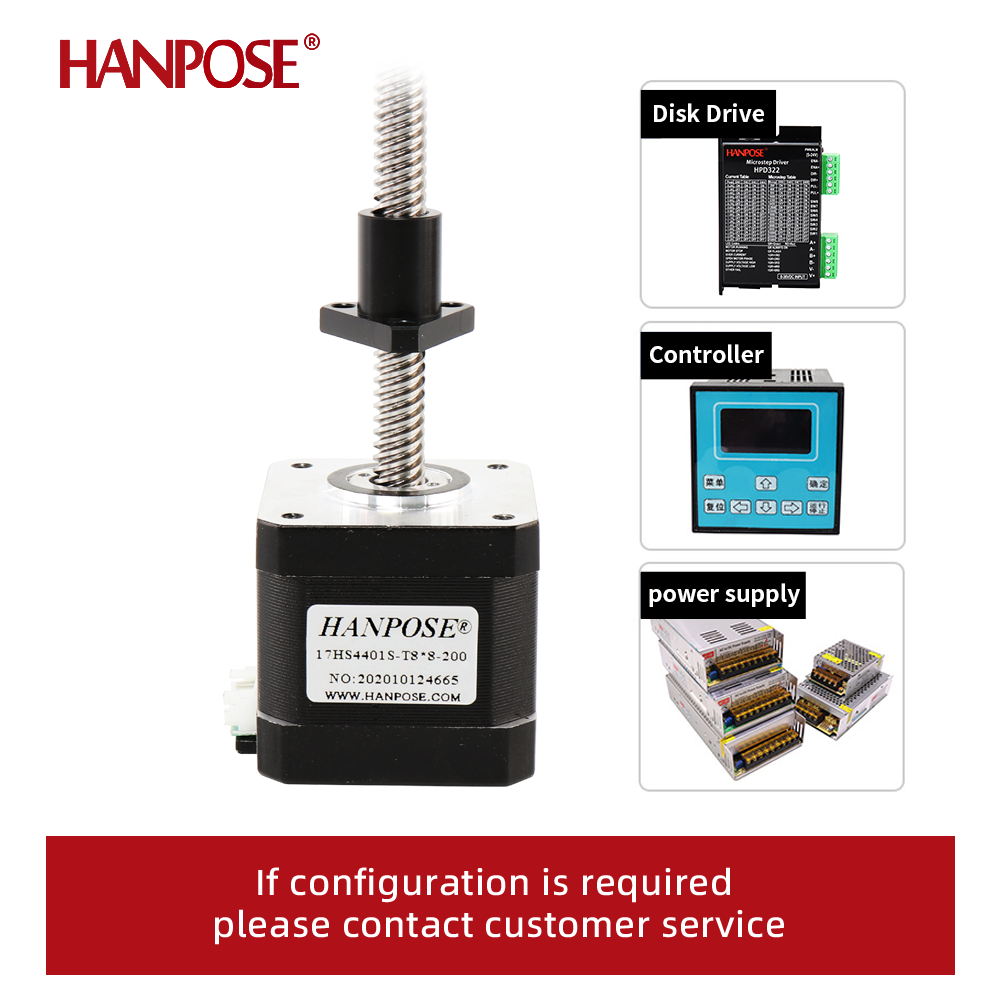 Nema17 Step Motor 17HS4401S-T8 - Lead Screw Stepper incelemesi ve fiyatı