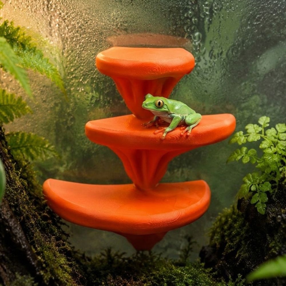 3D Baskı Mantar Şeklinde Evcil - 3D Printing Lizard incelemesi ve fiyatı
