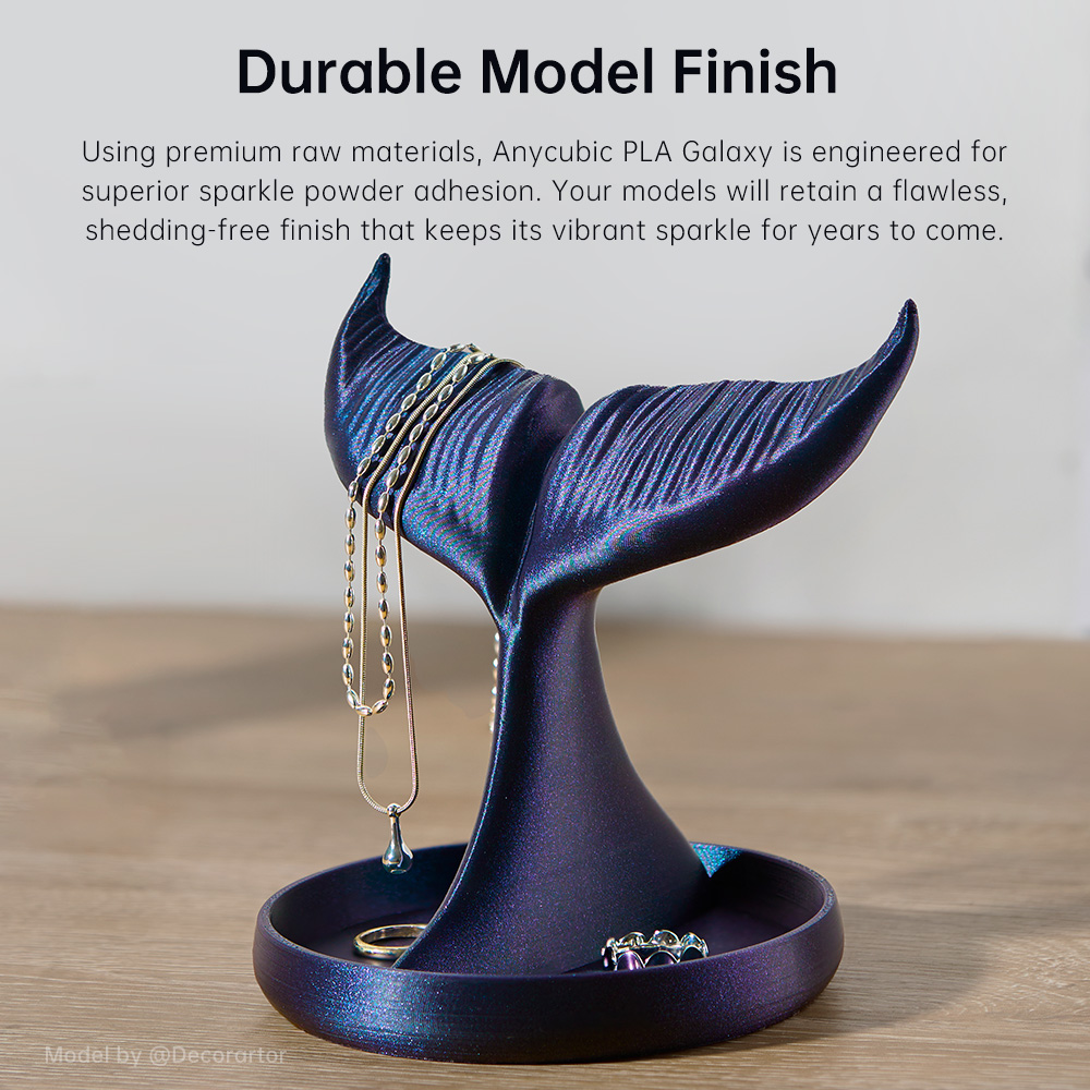 ANYCUBIC PLA Galaxy Filament Y - 3D Printing Fdm incelemesi ve fiyatı