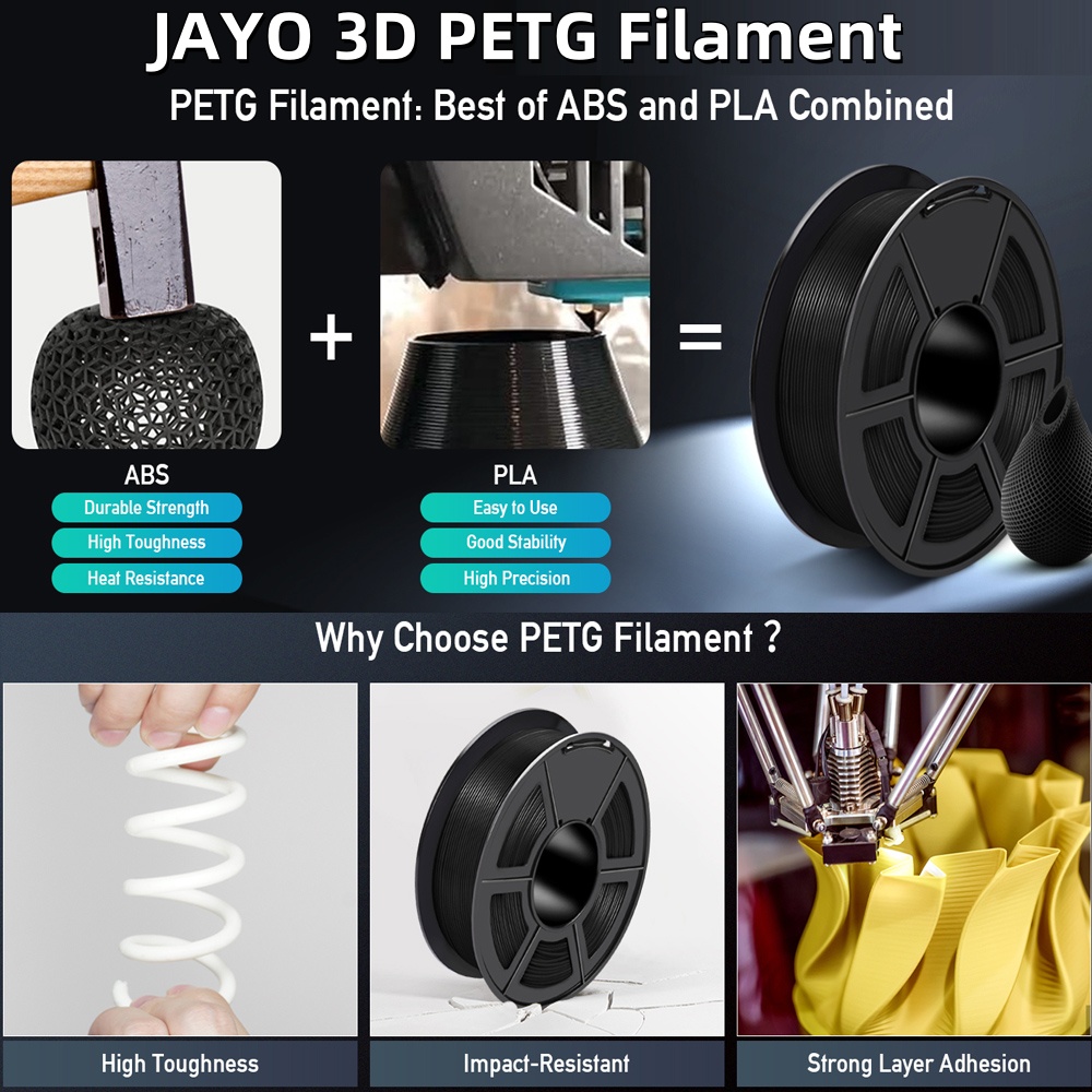 JAYO 5 Rulo 3D Yazıcı PLA/PETG - 3D Printing Fdm incelemesi ve fiyatı