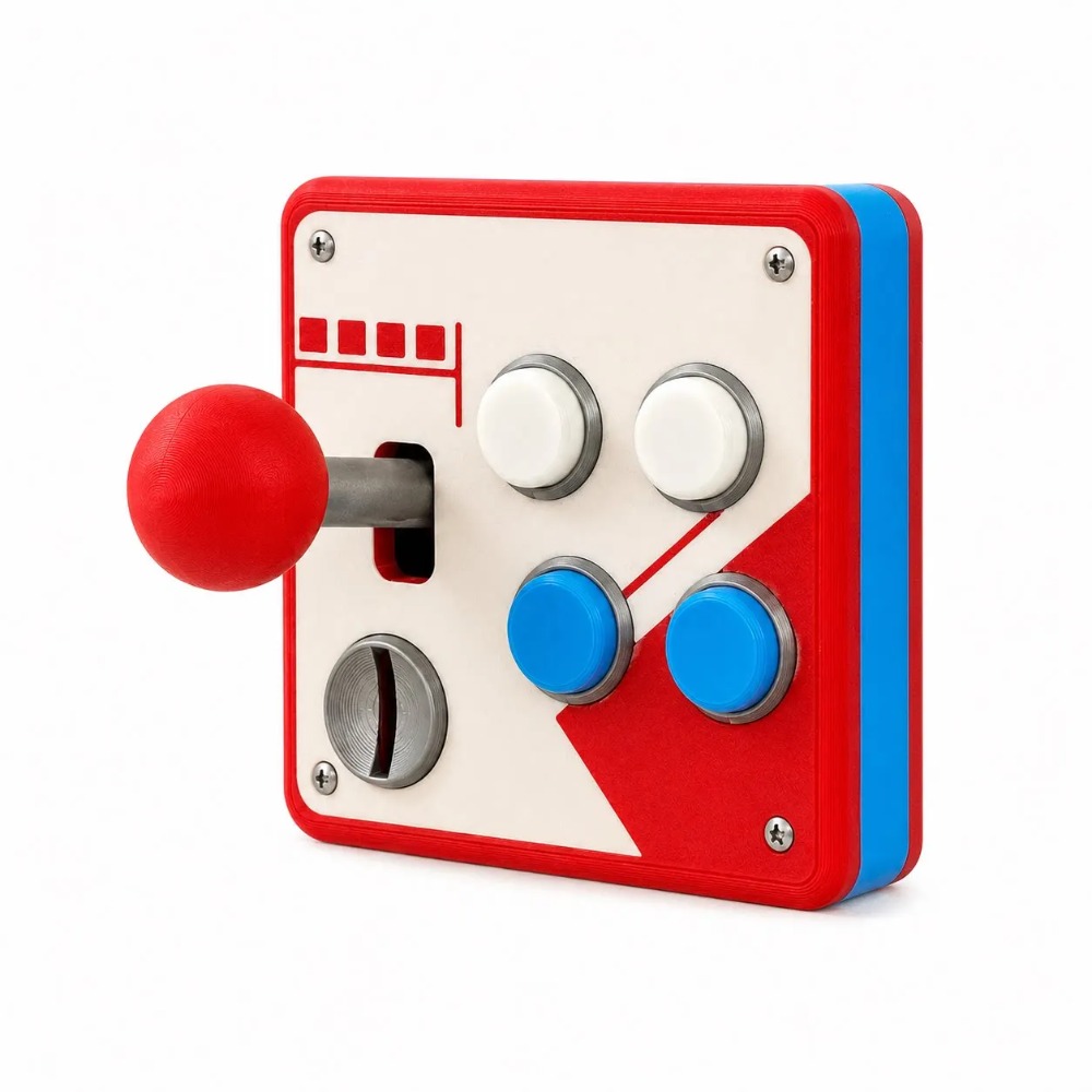 Retro Arcade Joystick Anahtar  - 3D Printing Article incelemesi ve fiyatı