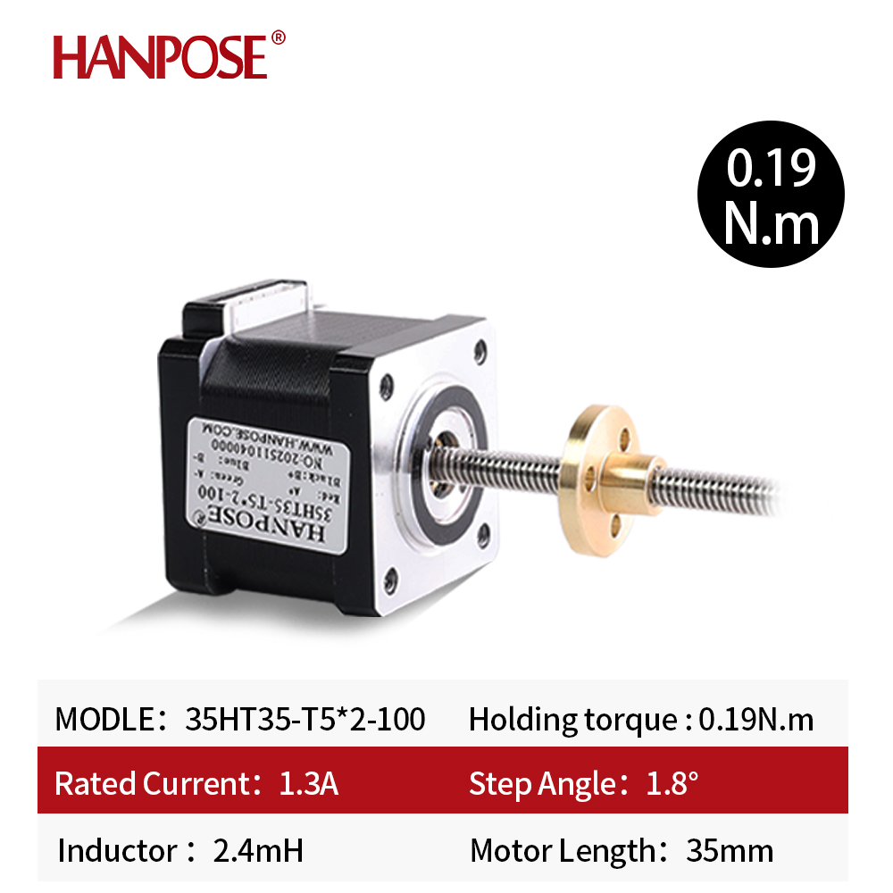 35HT35-T8*2-100 NEMA35 Lineer  - Lead Screw Stepper incelemesi ve fiyatı