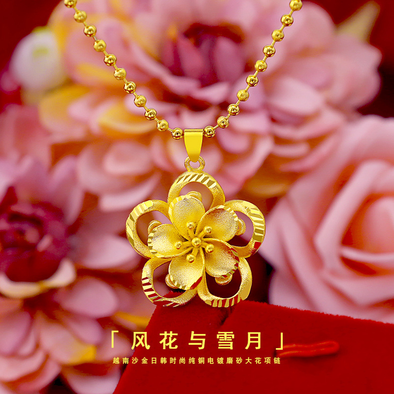 999 Saf Altın Ayçiçeği Kolye A - 3D Printing Jewellery incelemesi ve fiyatı