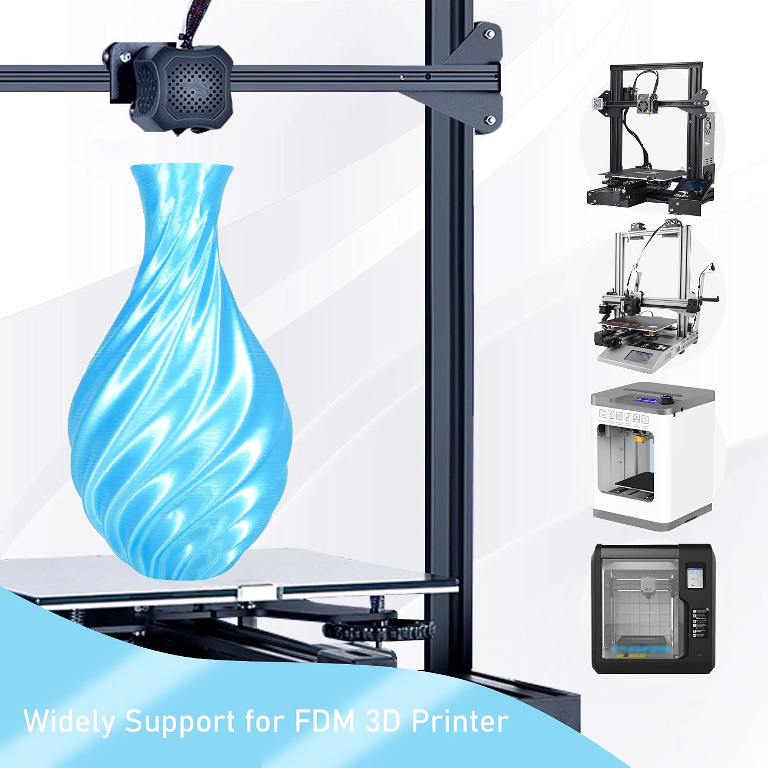 İpek PLA 3D Yazıcı Filamenti 1 - 3D Printing Fdm incelemesi ve fiyatı