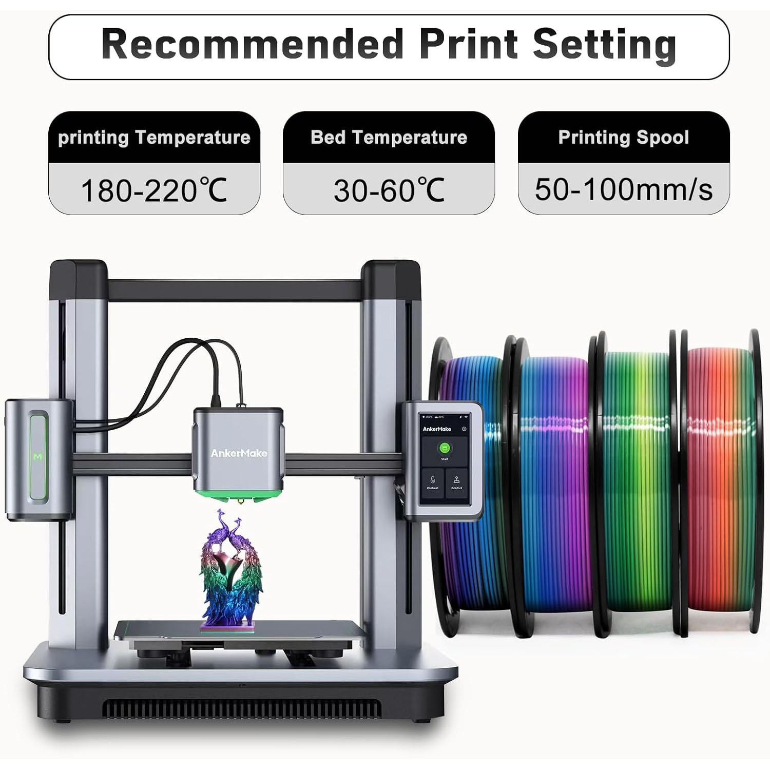 Gökkuşağı Çok Renkli İpek Parl - 3D Printing Fdm incelemesi ve fiyatı