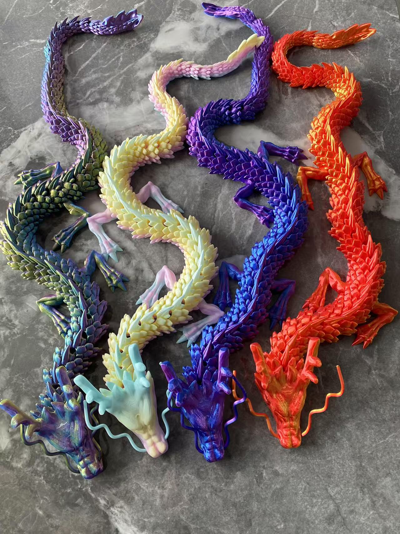 60cm 3D Baskı Ejderha Oyuncak  - 3D Printing Lizard incelemesi ve fiyatı