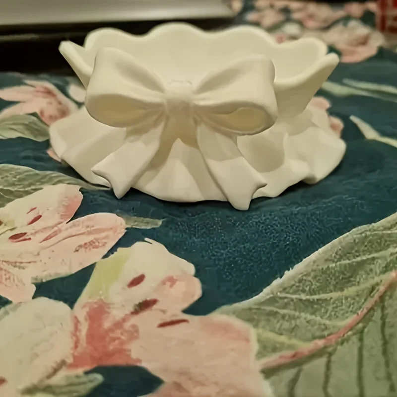 Beyaz Yay Şeklinde Saklama Tep - 3D Printing Jewelry incelemesi ve fiyatı